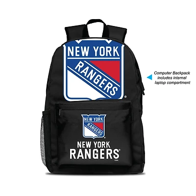 New York Rangers MOJO Large Logo Fan Backpack