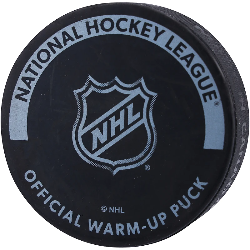 New York Rangers Practice-Used Puck Used During Warmups vs. Washington Capitals on March 14, 2023