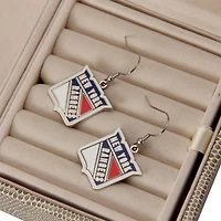 Boucles d'oreilles pendantes primaires WinCraft des Rangers de New York