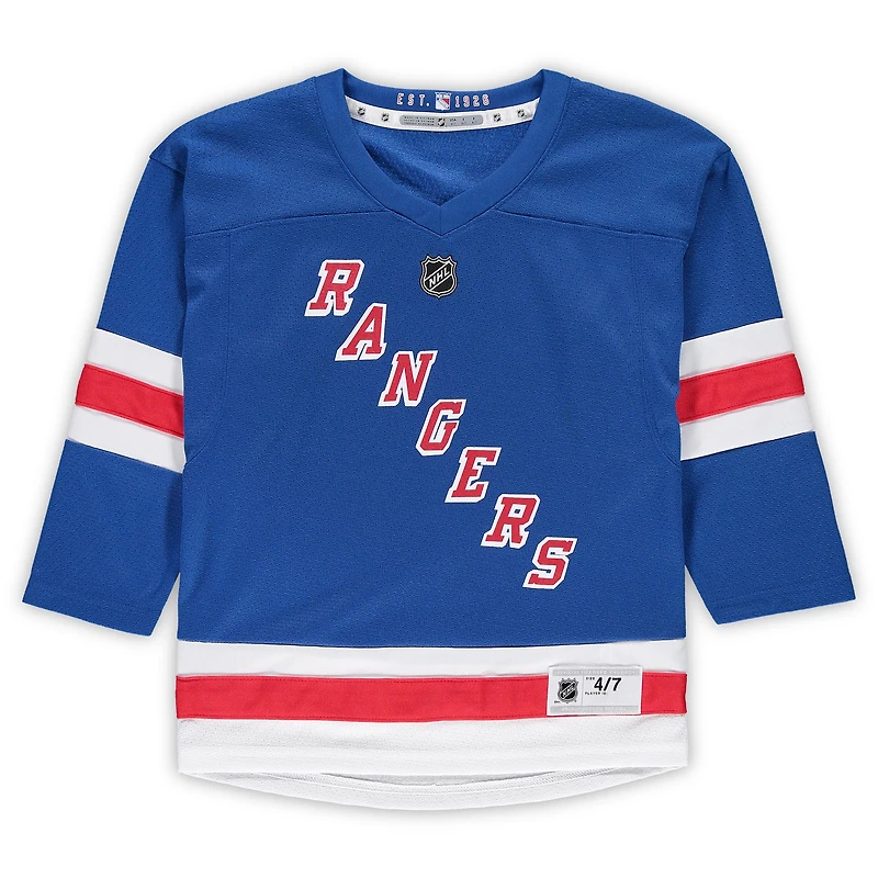 Preschool Artemi Panarin Blue New York Rangers Home Replica Player Jersey