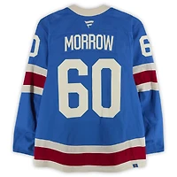 Scott Morrow New York Rangers Game-Used #60 Blue Centennial Jersey vs. Boston Bruins on January 26, 2026