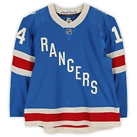 Taylor Raddysh New York Rangers Game-Used #14 Blue Centennial Jersey vs. Toronto Maple Leafs on March 5, 2026