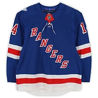 Taylor Raddysh New York Rangers Game-Used #14 Blue Set 2 Jersey from the 2025-26 NHL Season
