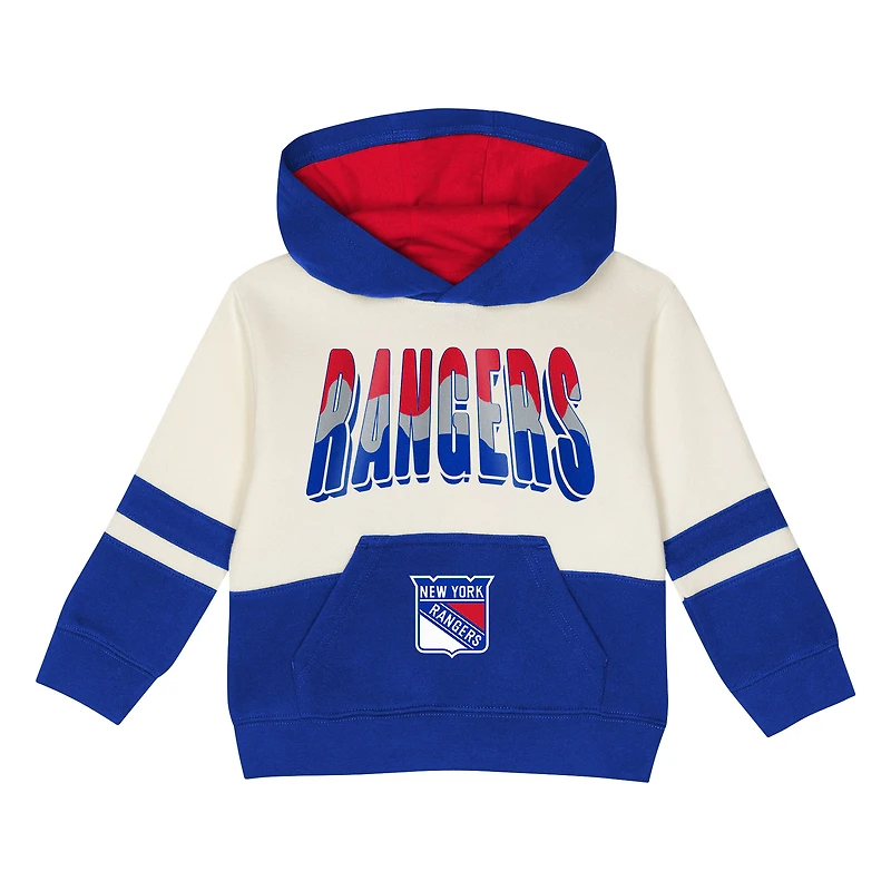 Toddler Outerstuff Blue New York Rangers Chants and Cheers Fleece Hoodie Pants Set