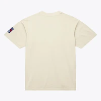 Unisex Mitchell & Ness  Cream New York Rangers Arched Team T-Shirt