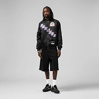 Unisex Mitchell & Ness Mark Messier Black New York Rangers Maxxed Out Full-Zip Satin Jacket