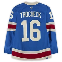Vincent Trocheck New York Rangers Game-Used #16 Blue Alternate Jersey vs. Buffalo Sabres on April 8, 2026