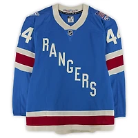Vladislav Gavrikov New York Rangers Game-Used #44 Blue Alternate Jersey vs. Buffalo Sabres on April 8, 2026