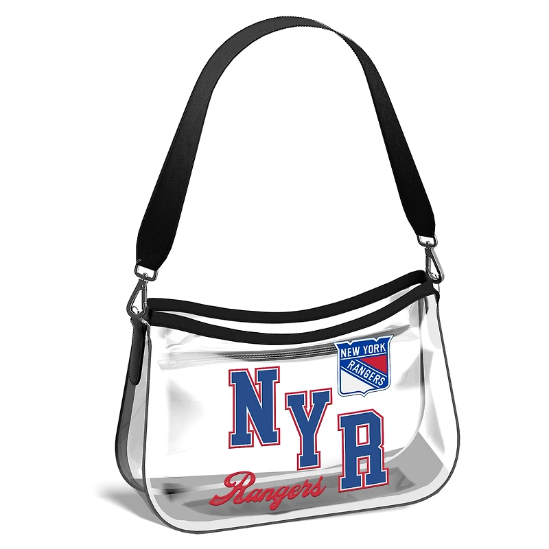 WEAR by Erin Andrews New York Rangers Clear Stadium Mini Purse