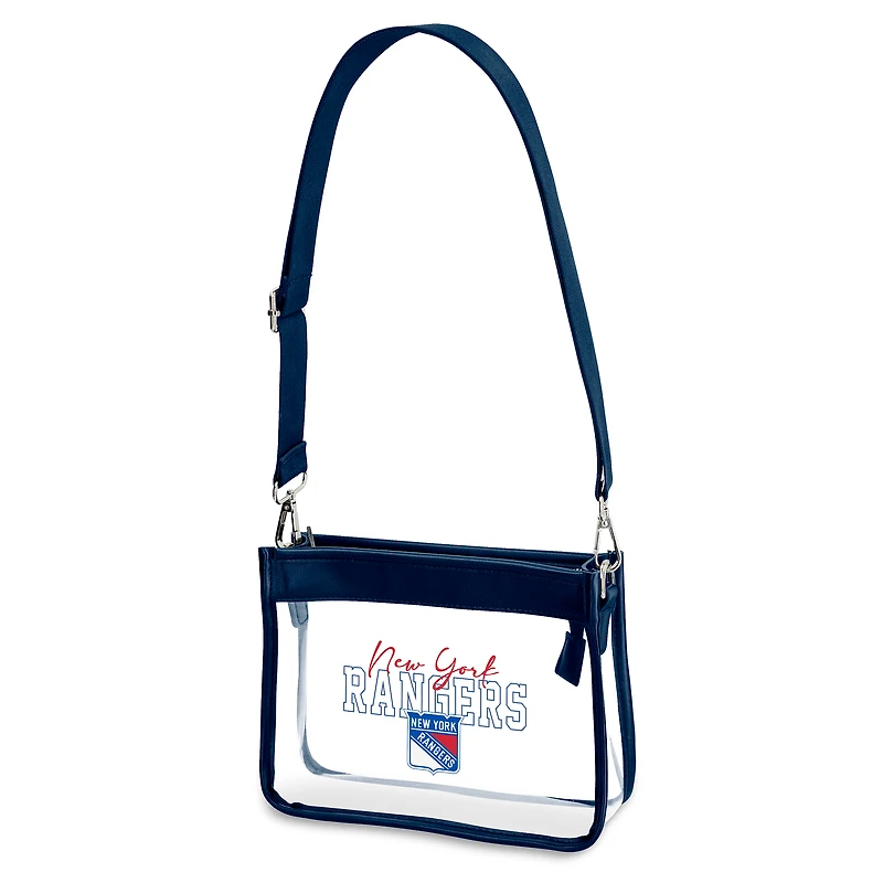 WEAR by Erin Andrews New York Rangers Plastic Chain Mini Crossbody Bag