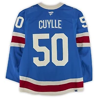 Will Cuylle New York Rangers Game-Used #50 Blue Alternate Jersey vs. Buffalo Sabres on April 8, 2026