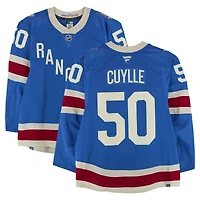 Will Cuylle New York Rangers Game-Used #50 Blue Alternate Jersey vs. Buffalo Sabres on April 8, 2026
