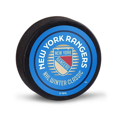 WinCraft New York Rangers 2026 Winter Classic Hockey Puck