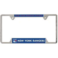 WinCraft New York Rangers Team Logo Cadre de plaque d'immatriculation en métal