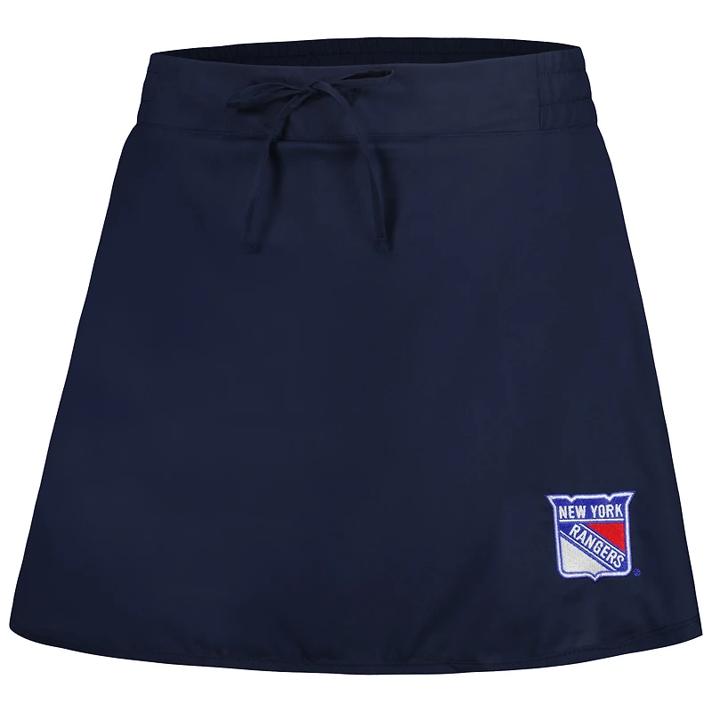 Women's Columbia Navy New York Rangers Lakewood Pines Omni-Wick Skort