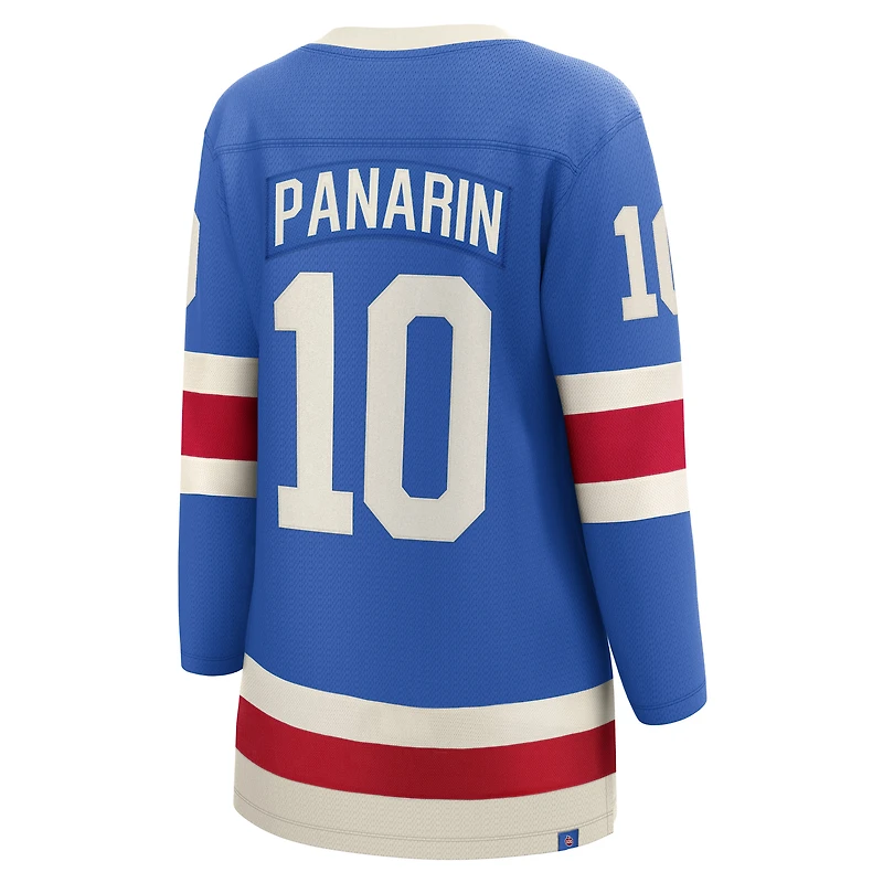 Women's Fanatics Artemi Panarin Blue New York Rangers Centennial Breakaway Jersey
