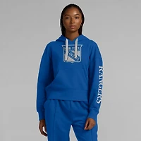 Sweat à capuche bleu fanatiques pour femmes New York Rangers Elements Next