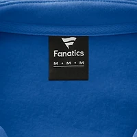 Sweat-shirt à lacets manches longues bleu New York Rangers Fanatics pour femme