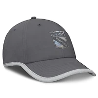 Women's Fanatics Charcoal New York Rangers Fundamental Reflector Adjustable Hat