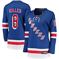 Maillot de joueur à domicile des Rangers New York Fanatics J.T. Miller bleu pour femmes
