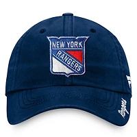 Women's Fanatics Navy New York Rangers Primary Logo Adjustable Hat