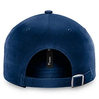 Casquette ajustable Fanatics bleu marine pour femme avec logo principal des Rangers de New York