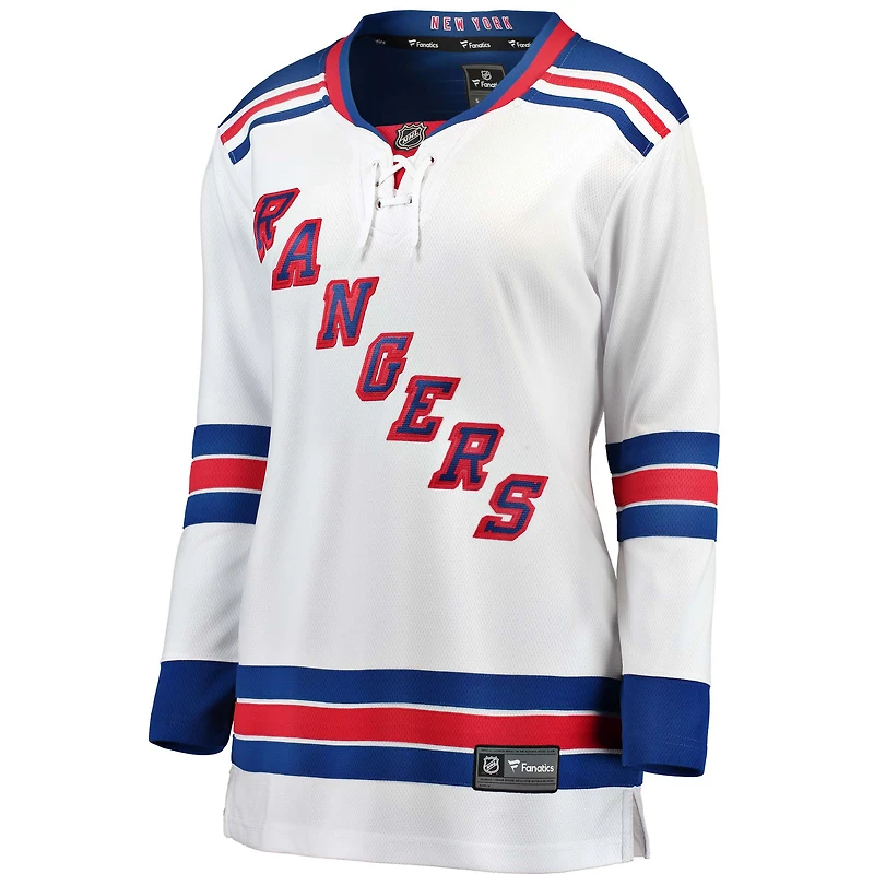 Women's Fanatics White New York Rangers Away Breakaway Jersey