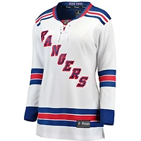 Women's Fanatics White New York Rangers Away Breakaway Jersey