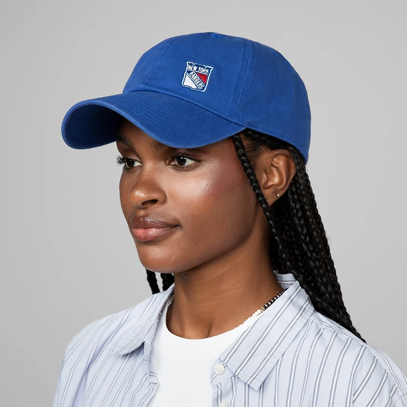 Casquette ajustable Mitchell & Ness Blue New York Rangers pour femme