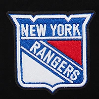 Sweat à capuche court Pro Standard pour femme, motif Jewels des New York Rangers, noir