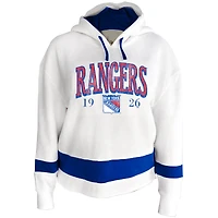 Women's Profile White New York Rangers Plus Hoodie