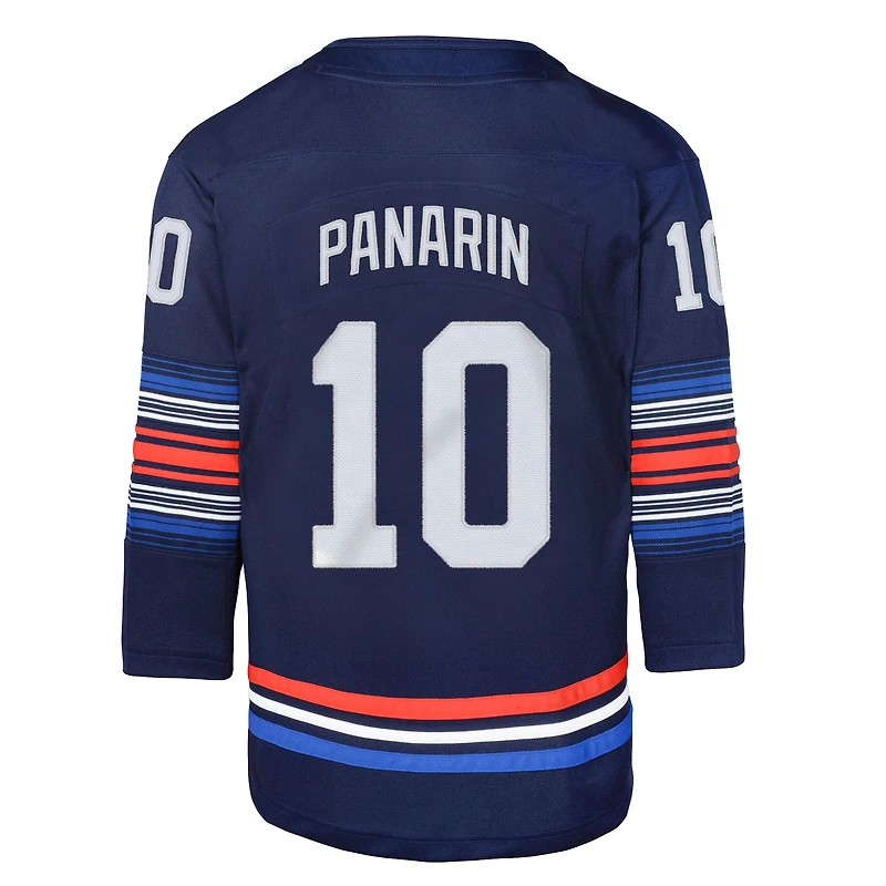Maillot de joueur alternatif des Rangers New York la marine Artemi Panarin pour jeunes