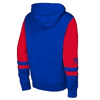Youth Blue New York Rangers Face Off Full-Zip Hoodie