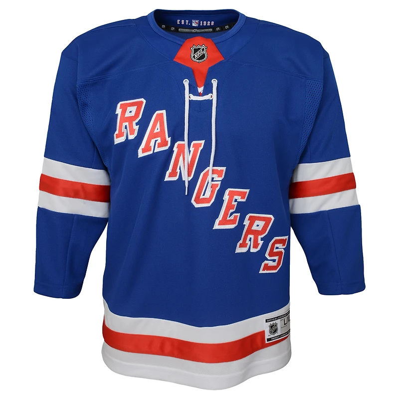 Maillot de Premier League domicile des Rangers New York bleu pour jeune
