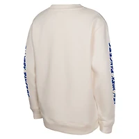 Youth Cream New York Rangers Star Power Pullover Sweatshirt