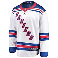 Maillot extérieur blanc des Rangers de New York pour jeunes (Fanatics)