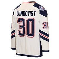 Youth Mitchell & Ness Henrik Lundqvist White New York Rangers 2014 Stadium Series Power Play Jersey