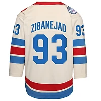 Youth Outerstuff Mika Zibanejad White New York Rangers 2026 NHL Winter Classic Premier Jersey