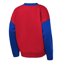 Youth Outerstuff  Red/Blue New York Rangers Impact Player Sweatshirt