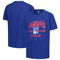 T-shirt court Sure pour jeunes Royal New York Rangers