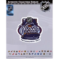 Écusson de maillot de l'emblème national de la Classique d'hiver de la LNH 2012 des Rangers de New York contre les Flyers de Philadelphie