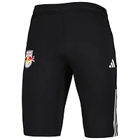 Men's adidas Black New York Red Bulls 2023 On-Field Training AEROREADY Half Pants