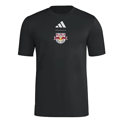 Men's adidas Black New York Red Bulls 2026 Jersey Hook T-Shirt