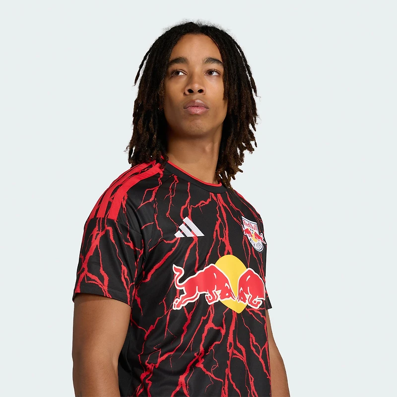 Maillot réplique adidas noir New York Red Bulls 2026 « The Rooted Kit » pour homme