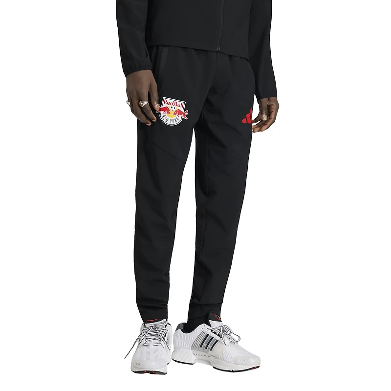 Pantalon de voyage adidas Tiro noir pour homme, New York Red Bulls