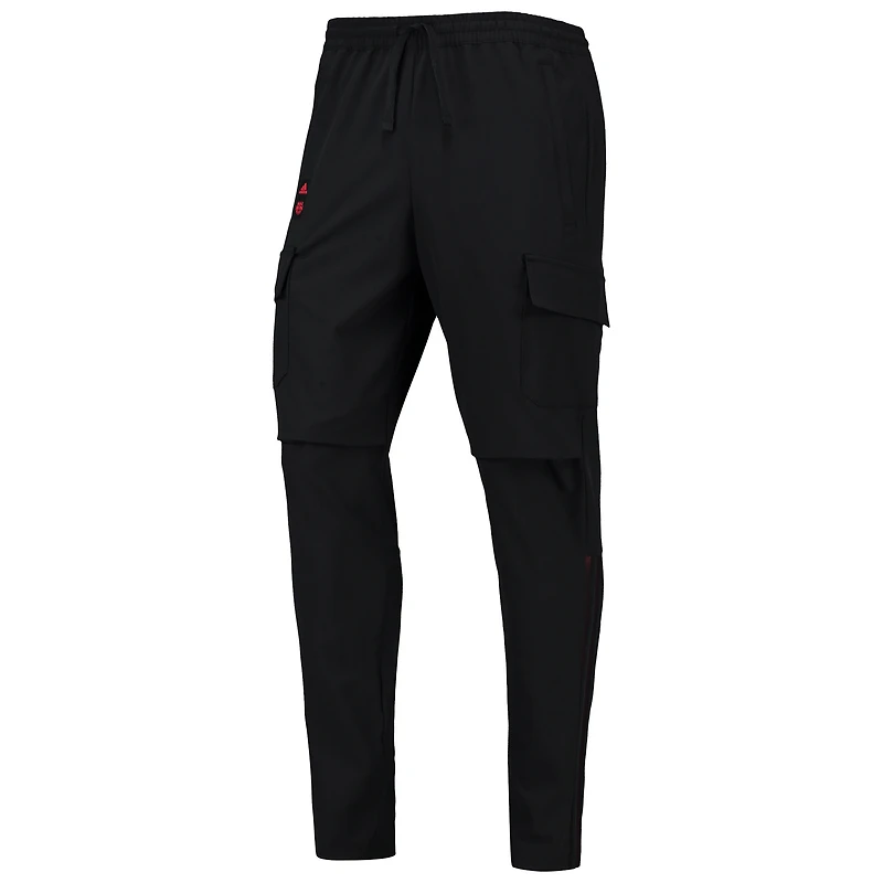 Men's adidas Black New York Red Bulls Travel Pants