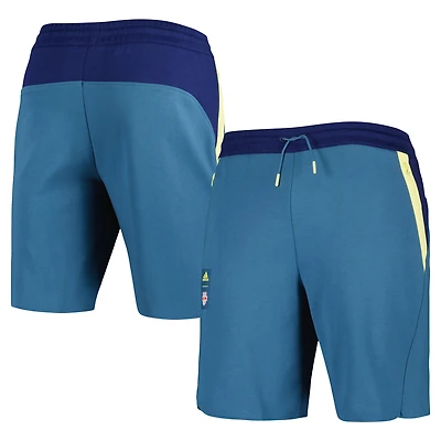 Short de voyage adidas New York Red Bulls 2023 Player pour homme, bleu