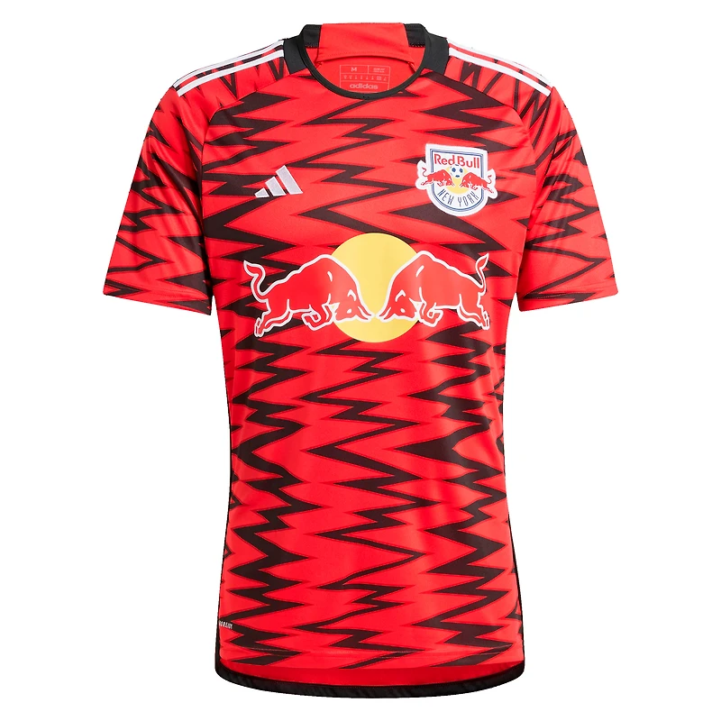 Maillot adidas Daniel Edelman pour homme, réplique du joueur des New York Red Bulls 2024 Legacy Replica, rouge