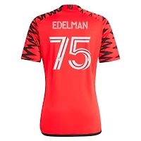 Maillot adidas Daniel Edelman pour homme, réplique du joueur des New York Red Bulls 2024 Legacy Replica, rouge