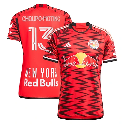 Maillot de joueur authentique adidas Eric Maxim Choupo-Moting Red New York Bulls 2024 Legacy pour homme